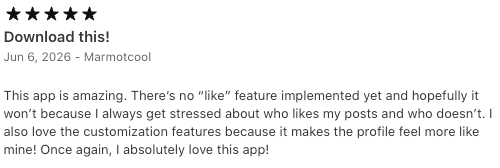 App Store review titled Download this.
